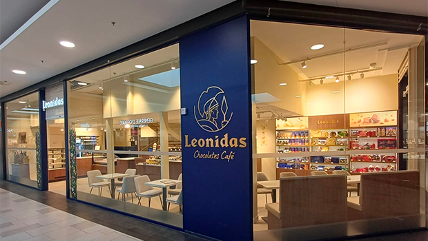 Nouvelle boutique Léonidas café Aushopping La Couronne
